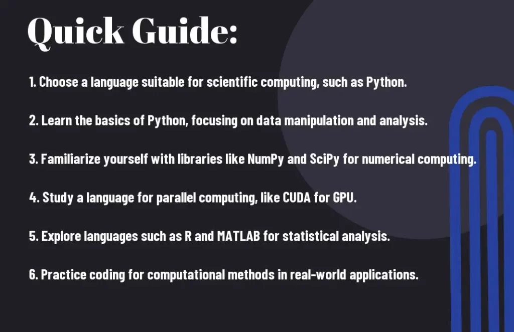 Best Programming Languages to Learn for Computational Methods